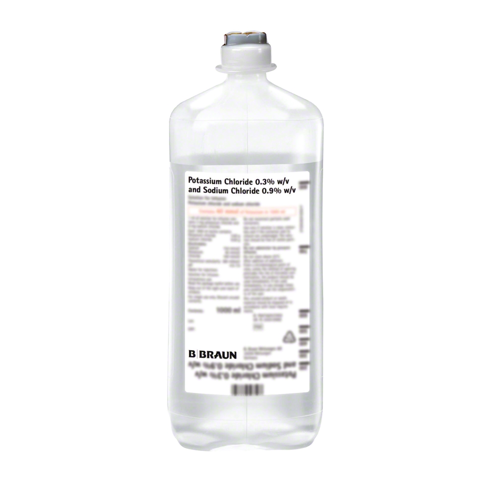 Potassium Chlor. 0.3 % Sod. Chlor. 0.9%-Solution for Infusion