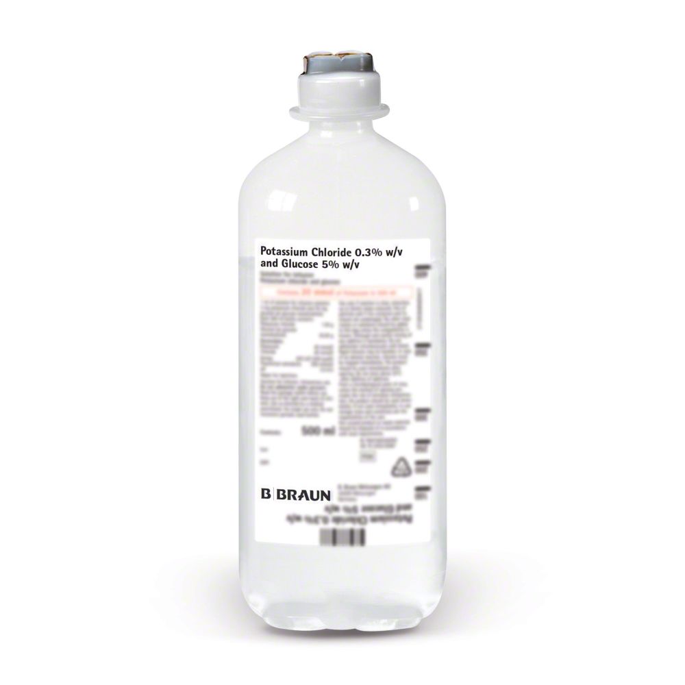 Potassium Chloride 0.3 % and Glucose 5 %-Solution for Infusion