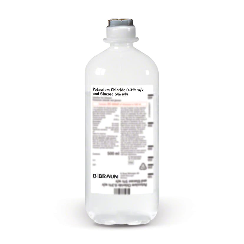 Potassium Chloride 0.3 % and Glucose 5 %-Solution for Infusion